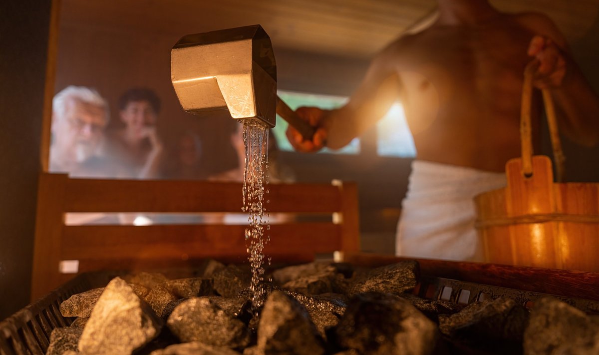 Talvise sauna temperatuur tundub suvise saunaga võrreldes vähem kuum ja seda just kastepunkti tõttu.