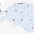 Reoveeuuring näitab koroonaviiruse ühtlast levikut üle Eesti