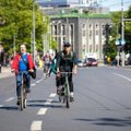 Таллиннцы хотят отдать летом проезжую часть в центре Таллинна велосипедистам. Петиция собрала 5000 подписей