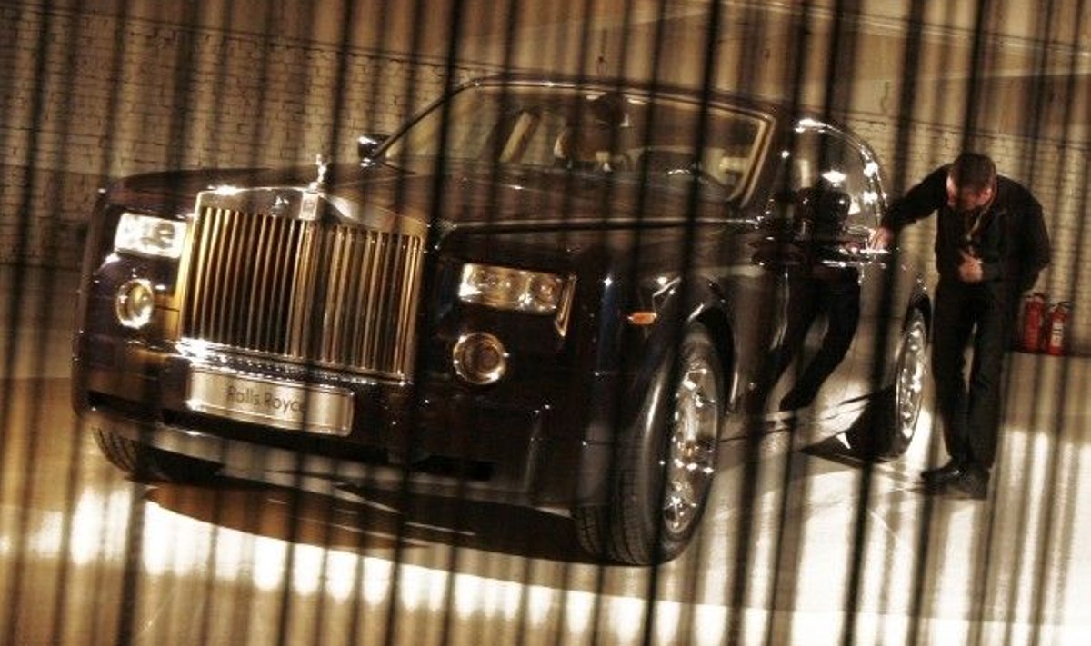 Küllap oli Gaga kingitud Rolls-Royce vana Phantom ise