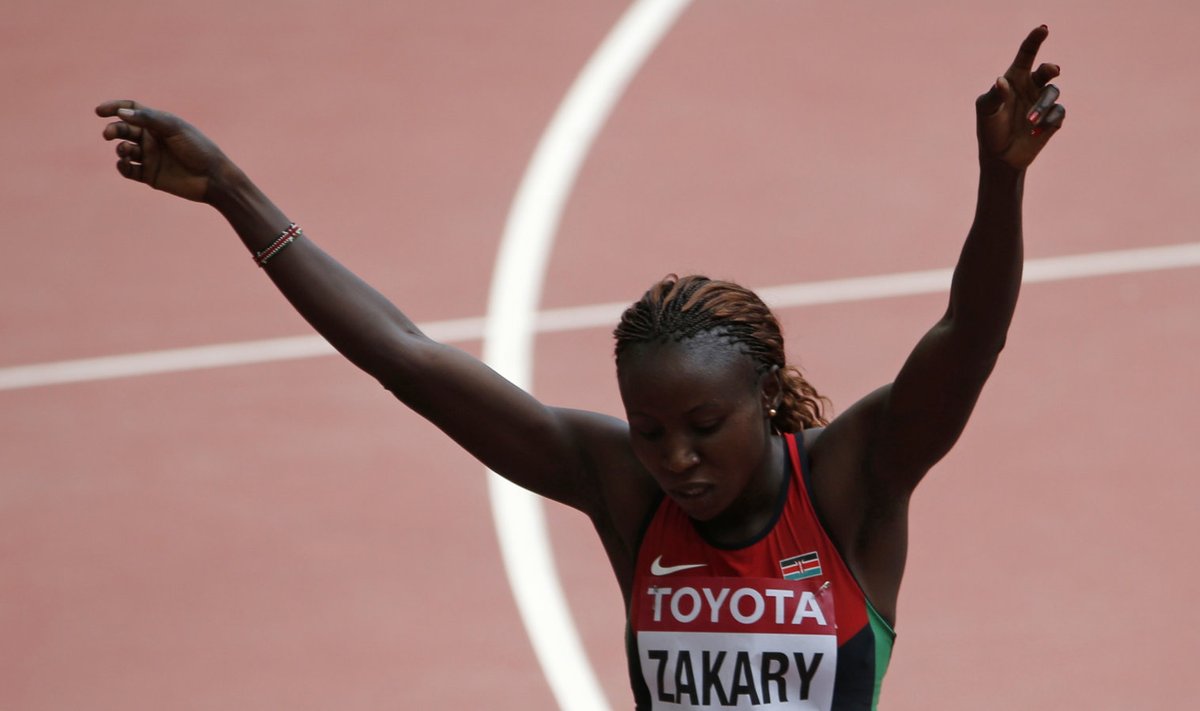 Joyce Zakary jooksis Pekingis rahvusrekordi