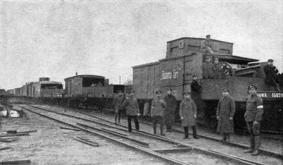 Laiarööpmeline soomusrong nr 6 sügisel 1919.