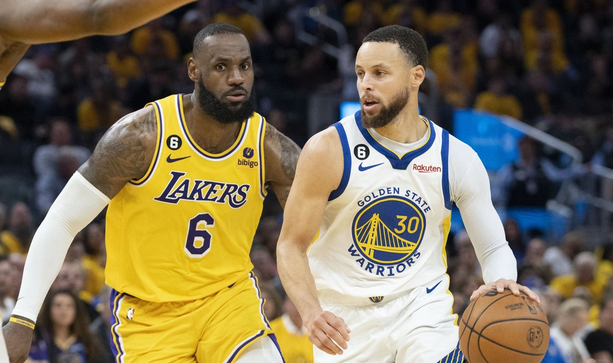 LeBron James ja Stephen Curry