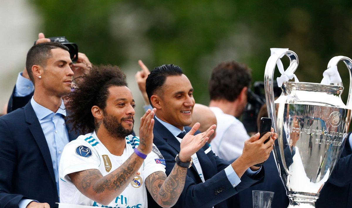 Kas Marcelost (keskel) ja Cristiano Ronaldost (vasakul) võivad peagi saada taas klubikaaslased?