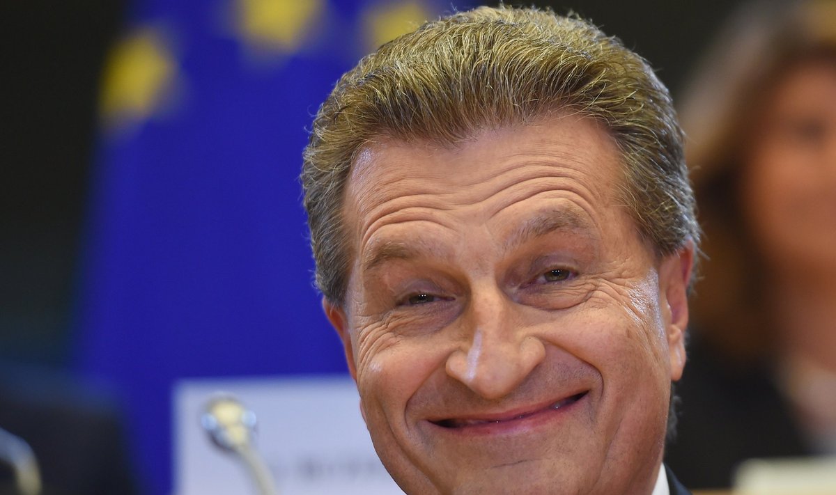 Günther Oettinger ei palunud „pilusilmadelt” vabandust, vaid väitis, et temast olevat valesti aru saadud.