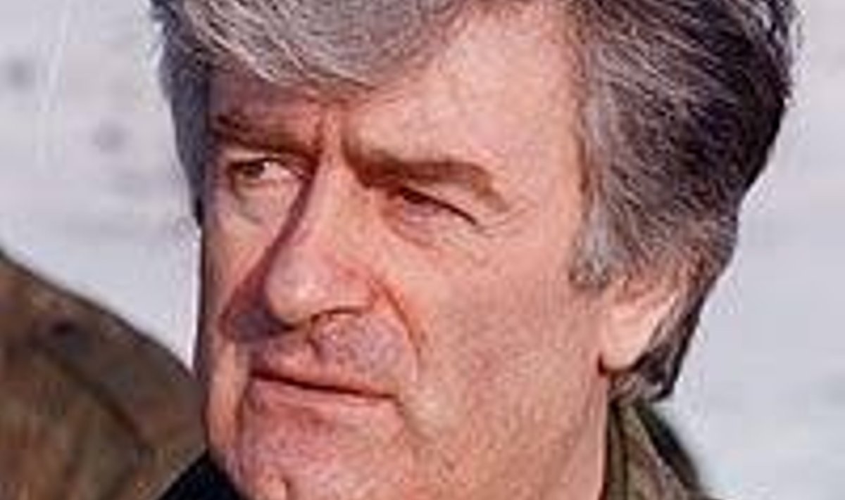Bosnia serblaste endine juht Radovan Karadzic.