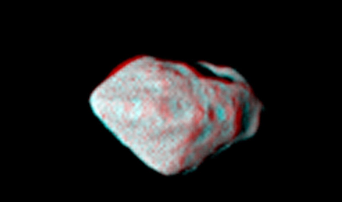 Selline näeb välja asteroid nimega Šteins, Läti astronoomi Karlis Šteinsi auks nimetatud taevakeha. See on küll palju suurem, läbimõõt vähemalt viis kilomeetrit.