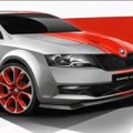 Škoda näitab Austrias sportlikku Rapid Sporti