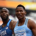 Tõbiseks tunnistatud Makwala on taas terve: IAAF lubas mehel 200 meetri eeljooksus üksi osaleda