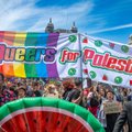 LGBT-rongkäigul osalejad palusid politseilt luba võtta kaasa Palestiina lipud. Esialgu politsei keeldus