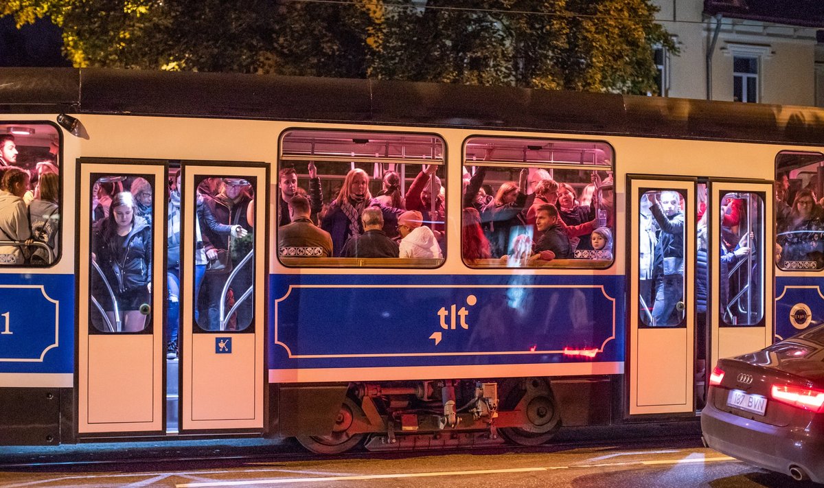 Hobujaama ristmiku sulgemise tõttu pannakse kõik toimivad trammiliinid mõneks ajaks pausile.