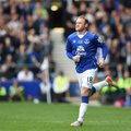 FOTOD ja VIDEO: Šokeeriv üleminek? Wayne Rooney tõmbas selga Evertoni särgi