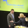 FOTOD: Reformierakond kinnitas eurovalimiste esinumbriks Kaja Kallase asemel Ansipi