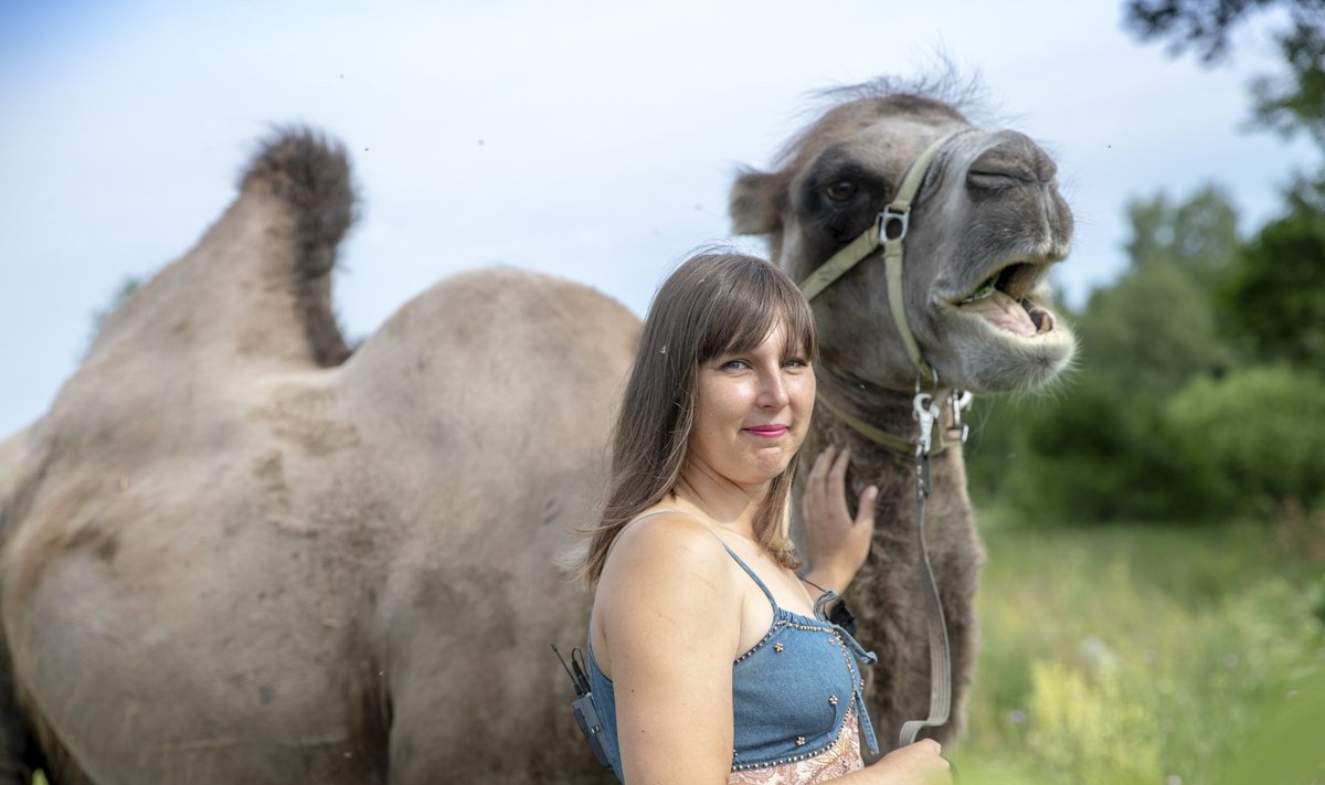Jane Kurbas, Uusmäe talu, kaamel