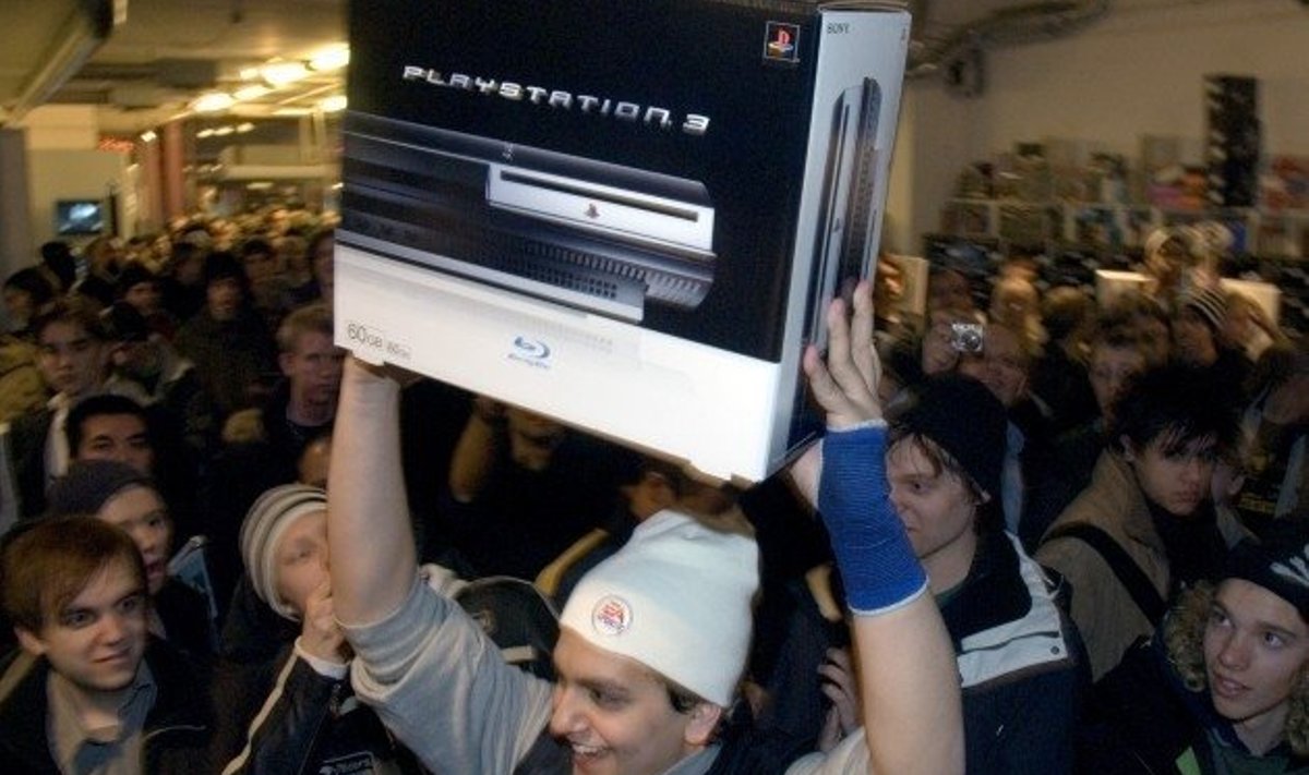 Playstation 3 ja selle vastne õnnelik omanik