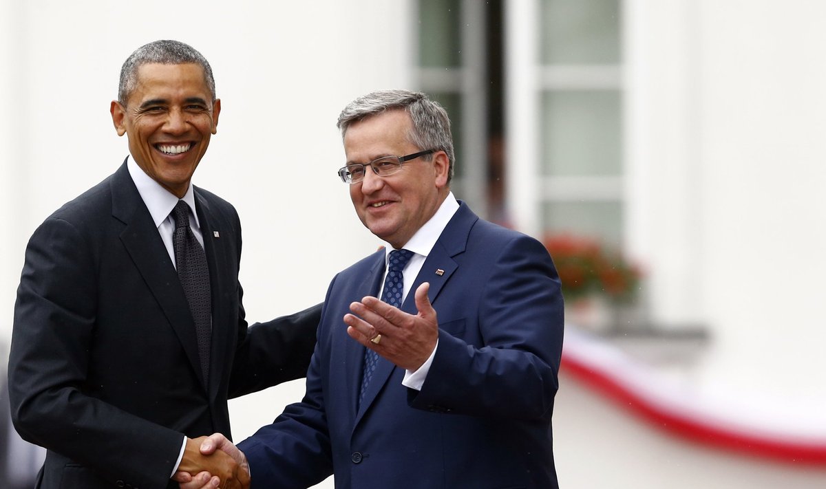 Barack Obama, Bronislaw Komorowski, Poola