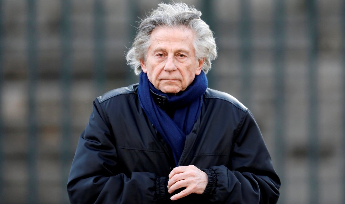 FILE PHOTO: Film director Roman Polanski arrives at the Madeleine Church to attend a ceremony during a 'popular tribute' to late French singer and actor Johnny Hallyday in Paris