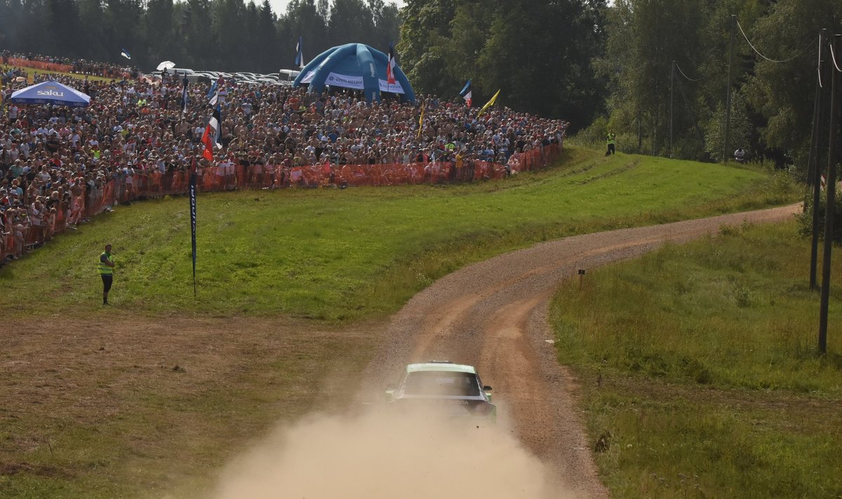 Rally Estonia tõi kokku tohutult publikut.