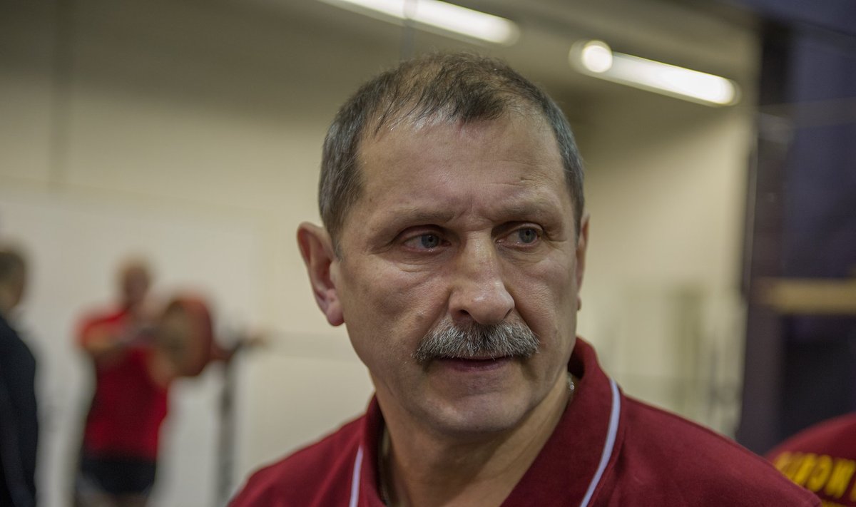 Läti treener Eduards Andruškevičs
