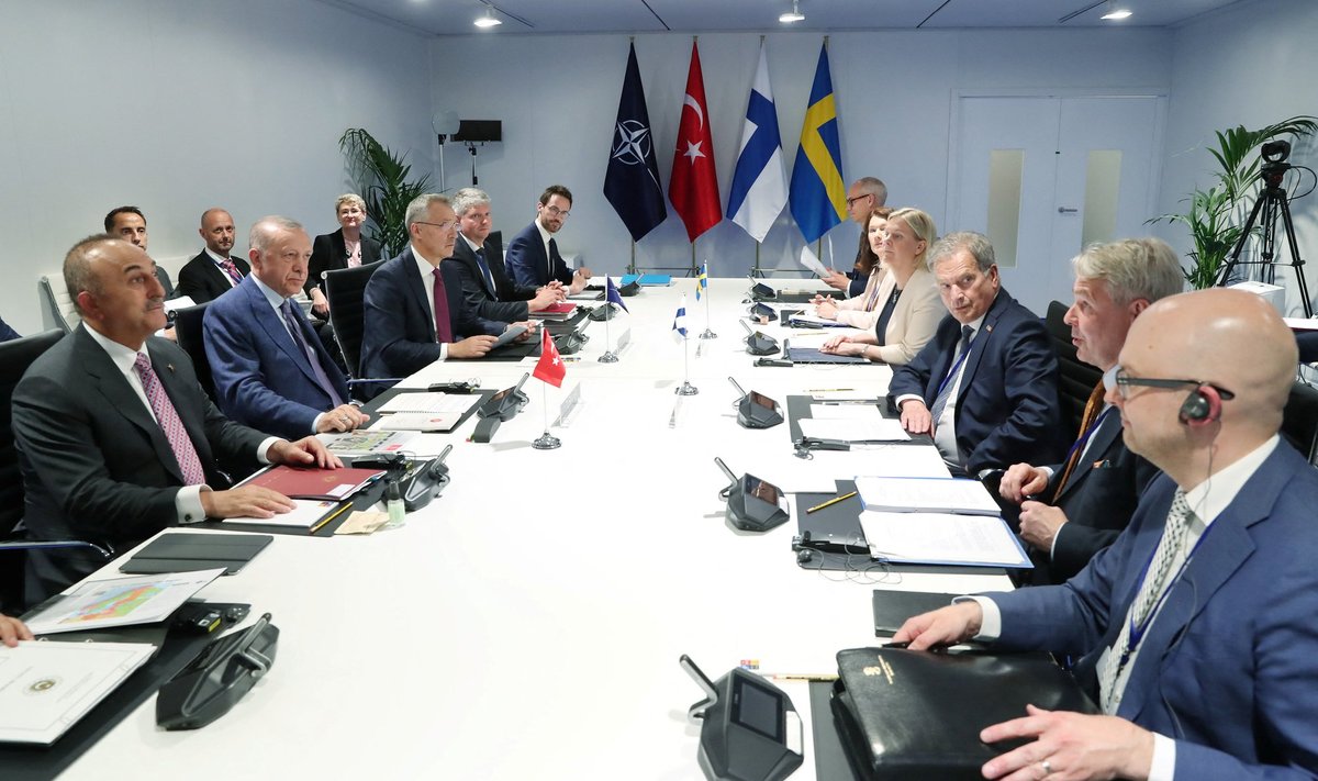 Soome, Rootsi ja Türgi kohtumine