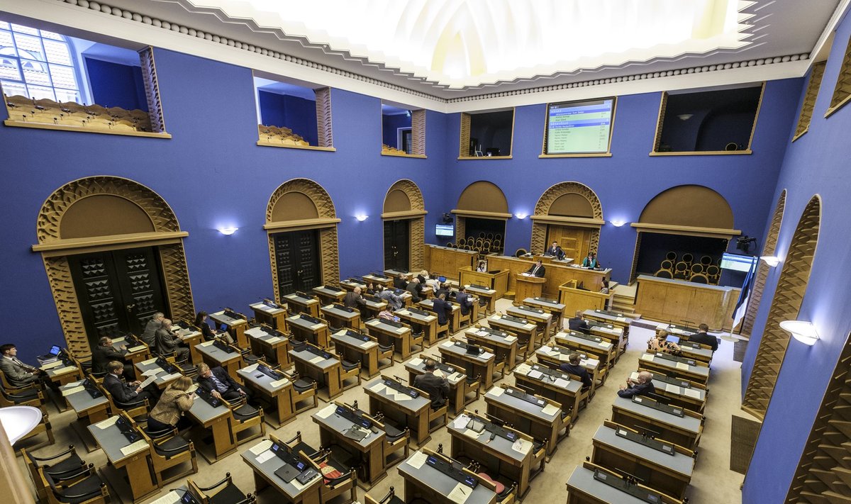 Riigikogu istung: illustratiivse tähendusega pilt