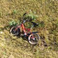 ФОТО: Найденный у шоссе детский велосипед ждет владельца