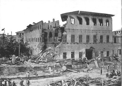 Sultani palee pärast brittide pommitamist