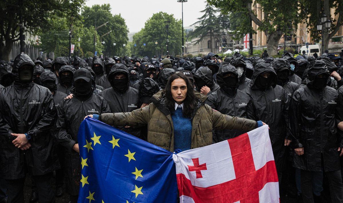 Kuna Gruusia valitsus ei taha meeleavalduste jätkumist sügiseste valimisteni, tekitab see vägivalla teravnemise ohu, ütles Riina Kaljurand.