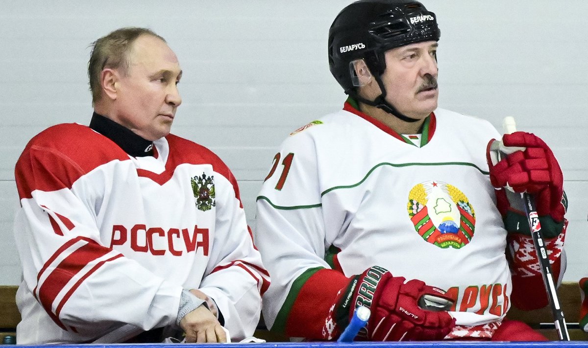 Vladimir Putin ja Aljaksandr Lukašenka