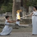 FOTOD | Kreekas süttis Pyeongchangi olümpiatuli, tõrvikut sai kohe kanda kuulus jalgpallur