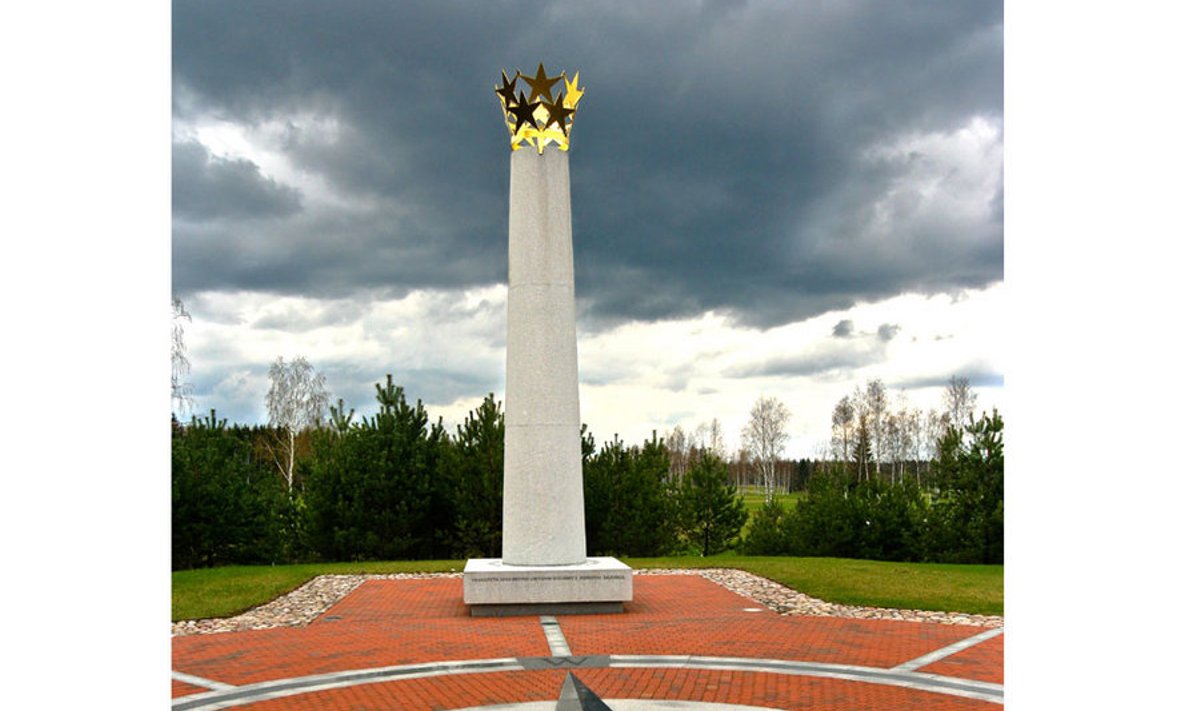 Euroopa keskpaiga monument Leedus Purnuškėsi küla lähedal.