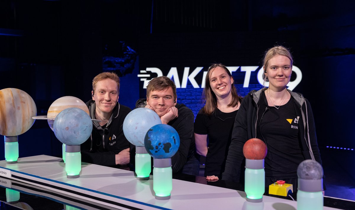 KVARK | vasakult: Gregor, Raid, Karoliine, Riin
