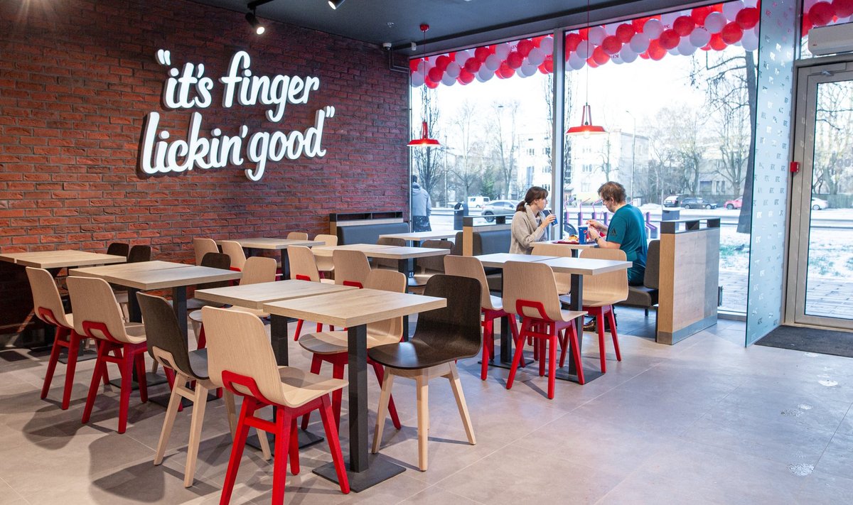 Kristiine keskuses avati juba teine KFC restoran