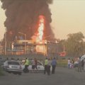 VIDEOD: Kiievi lähedal põlevas naftabaasis toimus võimas plahvatus