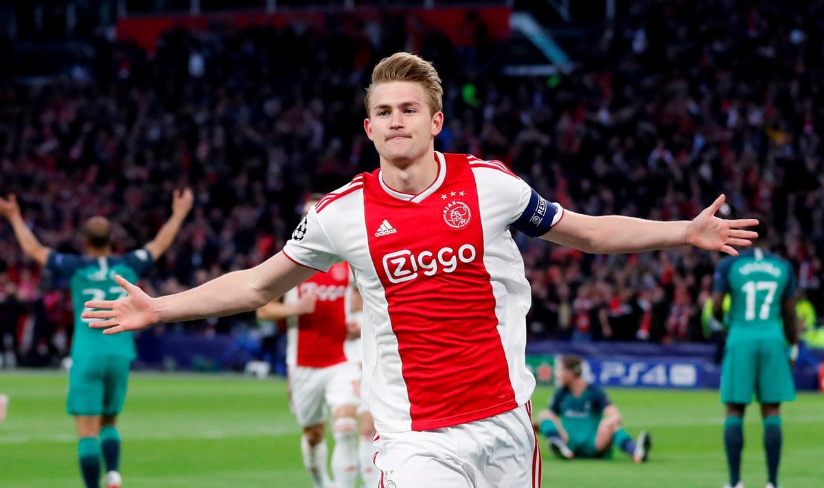 Matthijs de Ligt on seni kuulunud Amsterdami Ajaxi ridadesse.