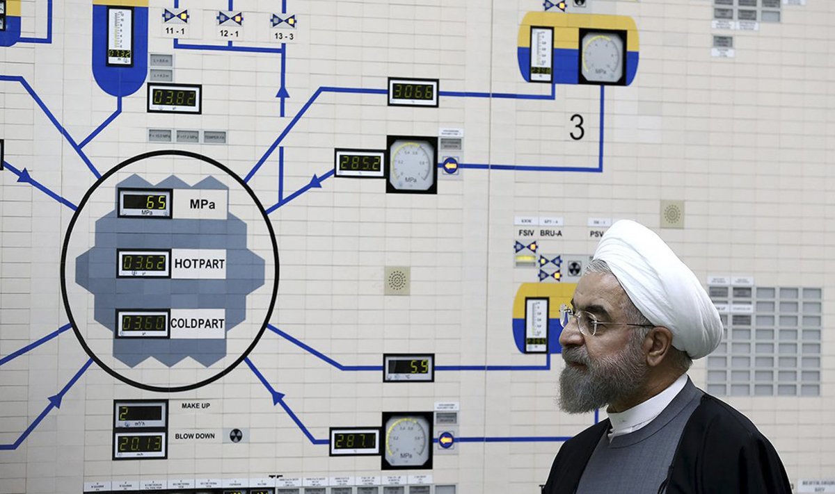 Iraani president Hassan Rouhani külastab Bushehri tuumajaama