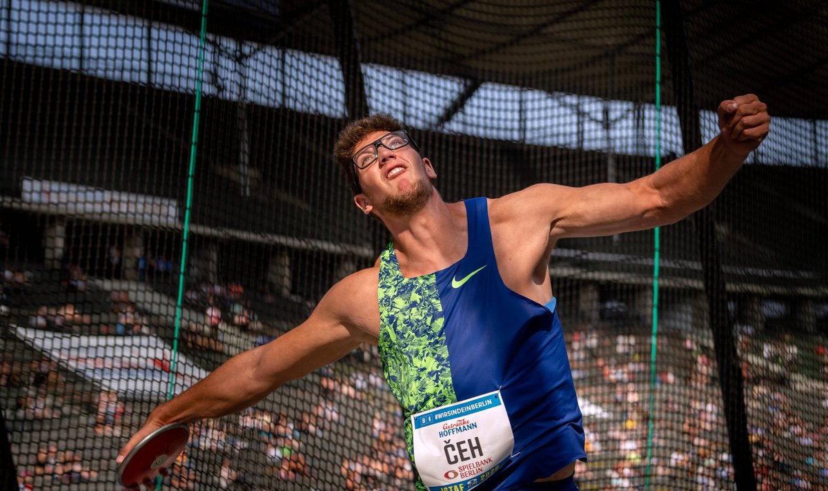 Kristjan Čeh viis sellel hooajal oma isikliku rekordi 70 meetrini.