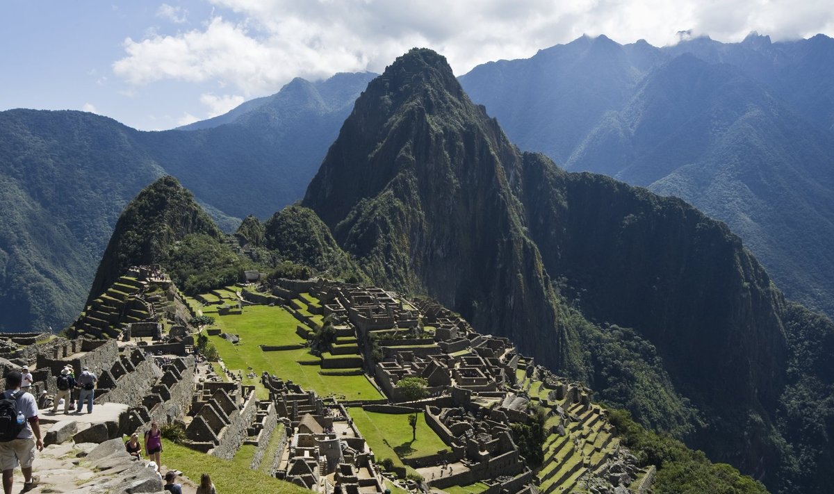 Cities of the world. Ancient city of Machu Picchu