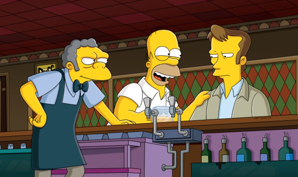 Stseen sarjast "Simpsonid"