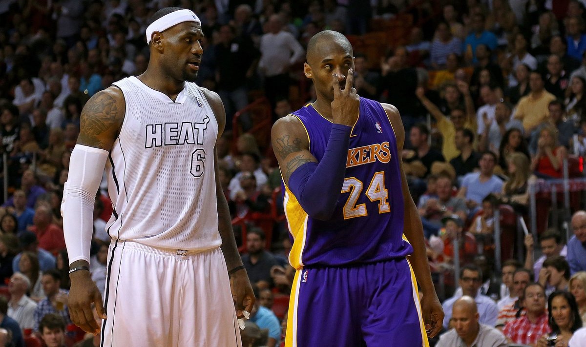 Kobe Bryant ja LeBron James, NBA