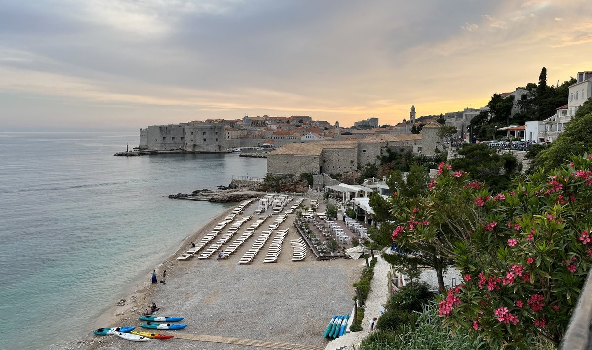 Horvaatias asuv linn Dubrovnik 