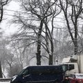 ФОТО | Осторожно, скользкие дороги! В Таллинне произошли уже две цепные аварии