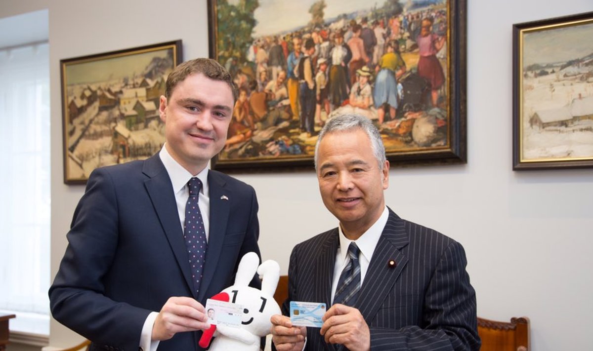 Jaapan võtab Eesti eeskujul kasutusele ID-kaardi