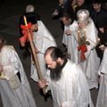 ФОТО: Крестный ход в Пюхтице собрал большое количество паломников