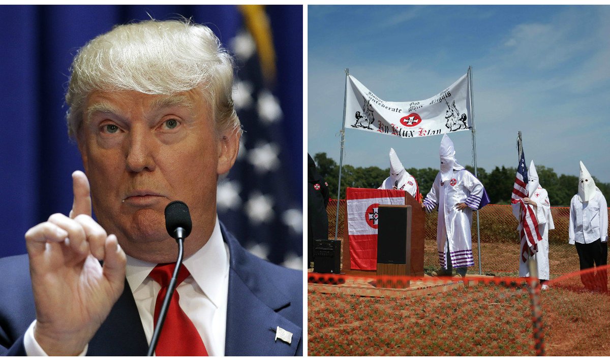 Donald Trumpi asus toetama ka KKK