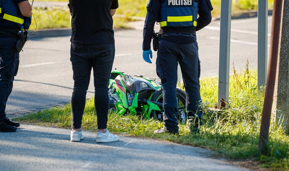 Liiklusõnnetus Pärnamäe teel 30.7.24