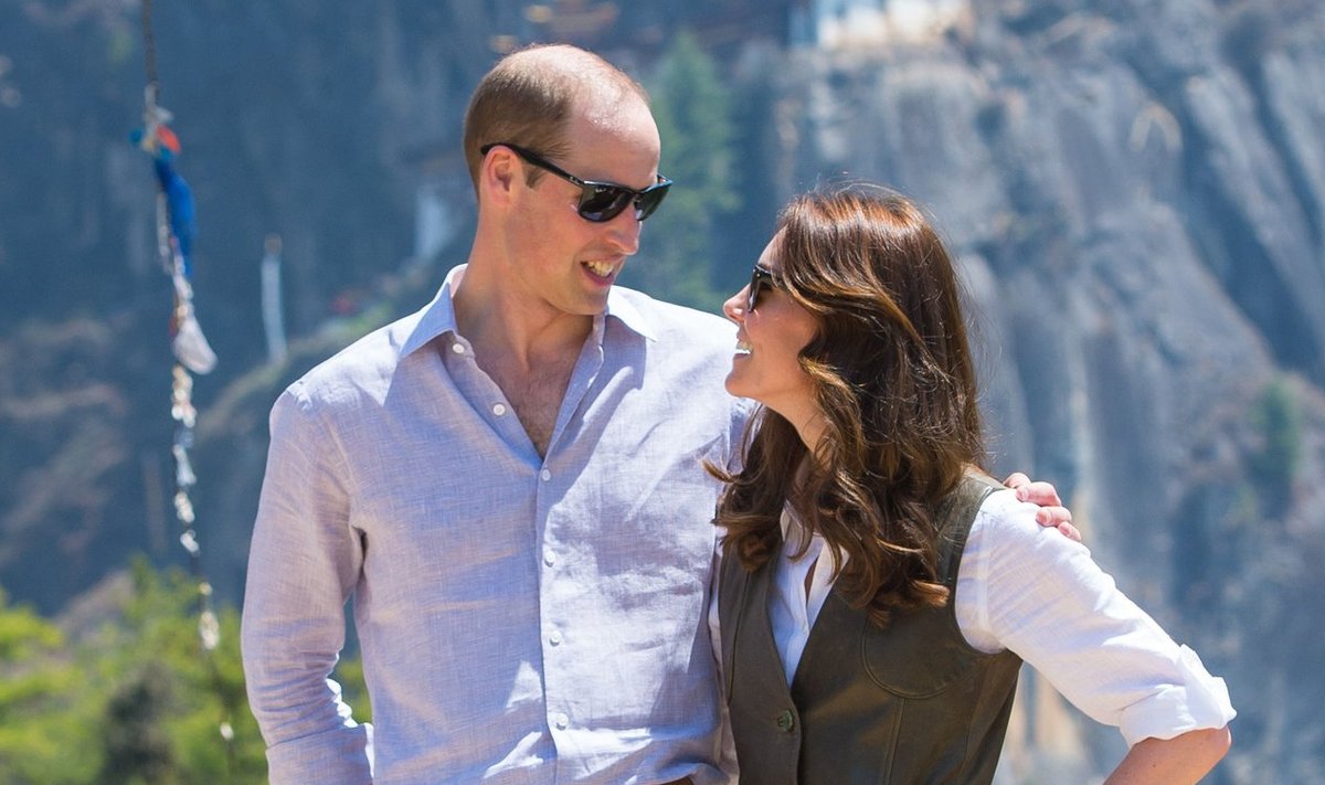Kate ja William Bhutanis