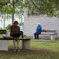 ФОТО: Подарок к 100-летию ЭР — 100 скамеек для пыхья-таллиннцев