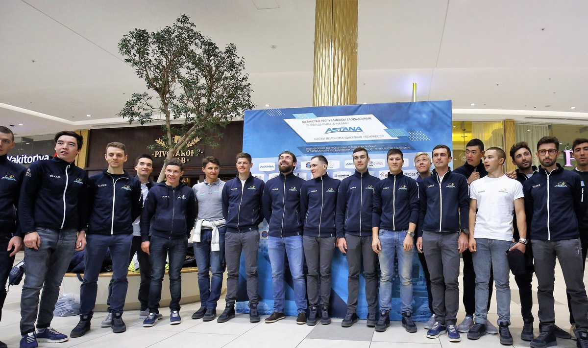 Astana meeskonna esitlus 2018