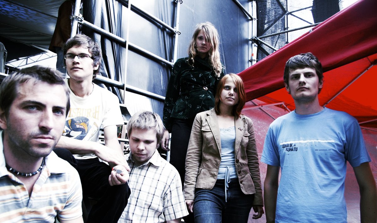 PIA FRAUS 2006: (vasakult) Margus Voolpriit, Tõnis Kenkmaa, Rein Fuks, Kärt Ojavee, Eve Komp ja Reijo Tagapere.